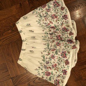 Gap Girls Gathered Cotton Skirt